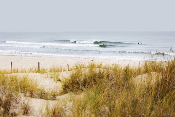 Surfing at the Baltic Sea