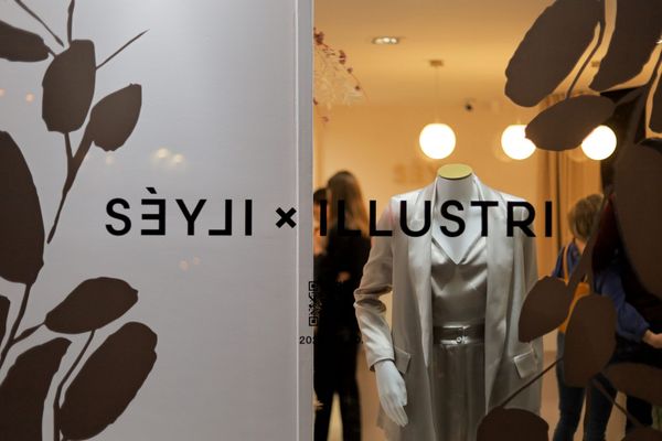Fashion meets art on Pozsonyi Street in Budapest | Séyli x Illustri