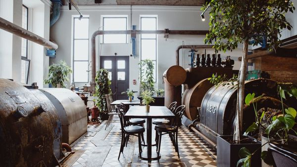 Leisure center from an old sugar factory