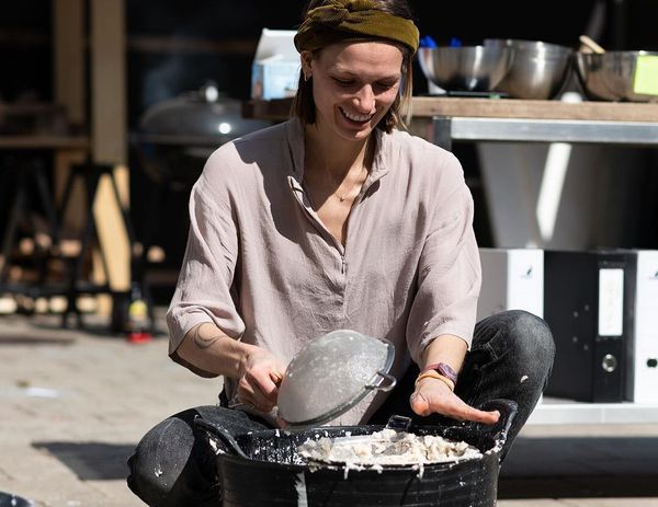 The high art of recycling | Interview with Krisztina Czika