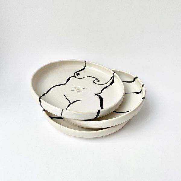 Anna Amélie debuted with the new HOME ceramic collection