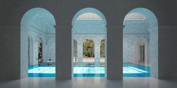 Bath and library in one