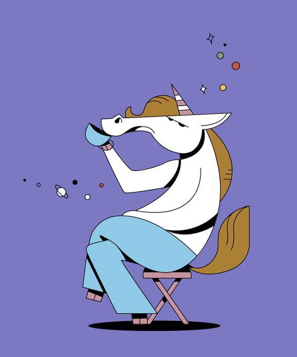 A crazy graphic universe of coffee specialties