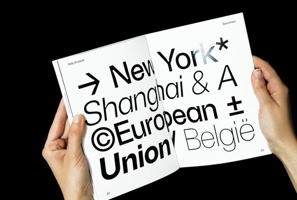 Grotesque typography with a small twist | Ognjen Gligorijevic