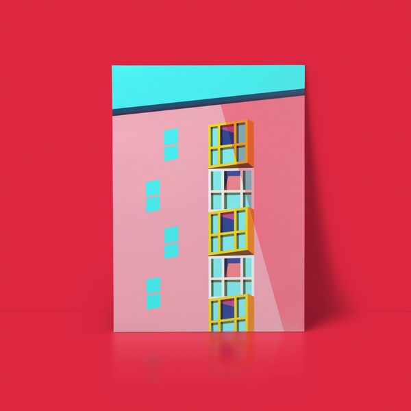 Brutalist London through the eyes of an illustrator | MAMIMU