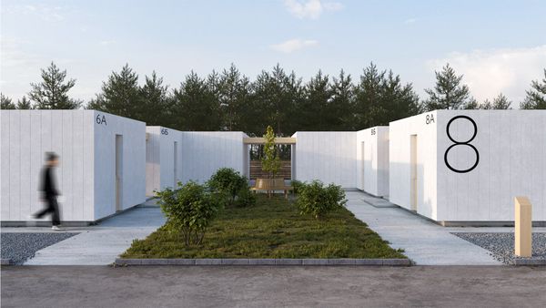 A temporary but dignified shelter for Ukrainian refugees