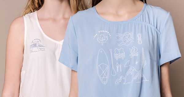 A városon át, vissza a természetbe | SUP Budapest x Alma Vetlényi