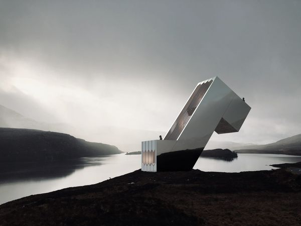 Miniház új szögből  | Diagonal Dwelling