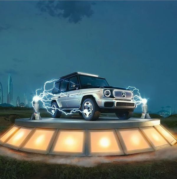 A futuristic electric off-road concept from Mercedes