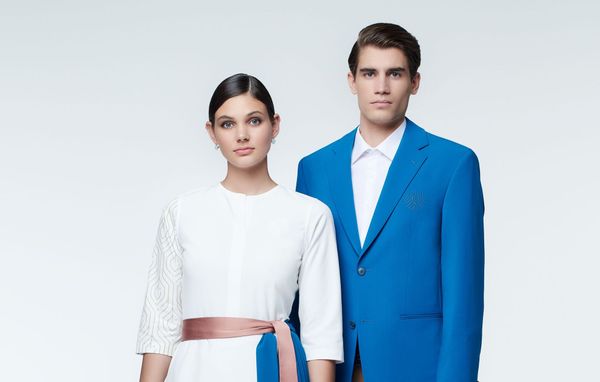 Hungarian Pavilion staff will represent the country in these uniforms at the Dubai World Expo