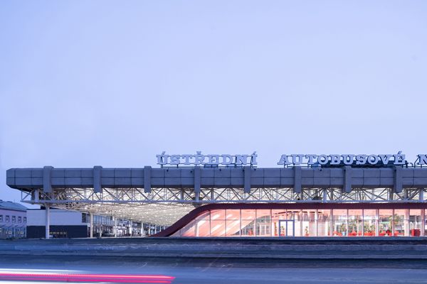 A Brutalist bus station was renewed in Brno | CHYBIK + KRISTOF