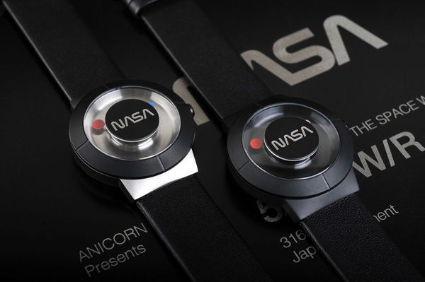 The Space Watch pays homage to one of the most iconic logos of all time