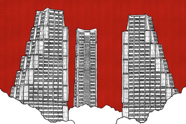 Brutalist illustrations