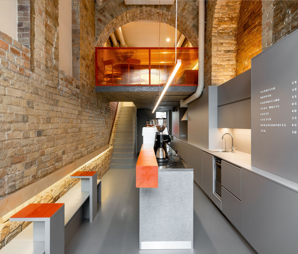 Past meets present in Kyiv’s new café | AKZ Architectura