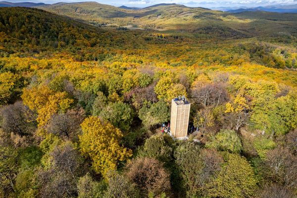 The new Bölcső Hill lookout in Szentendre is open for the public