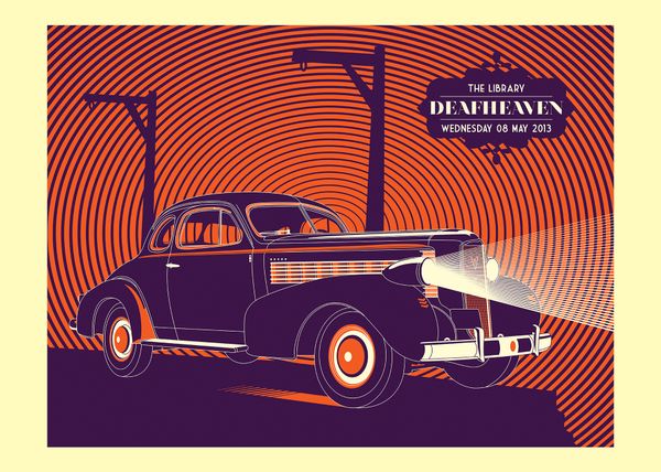 Szitanyomott koncertplakátok hazai mestere