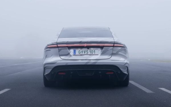 First Sony car wheeled out on public roads