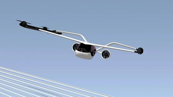 Flying taxi for long distances | VoloConnect