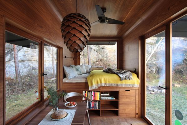 Stylish and eco-friendly hideout deep in the forest | hideandseek