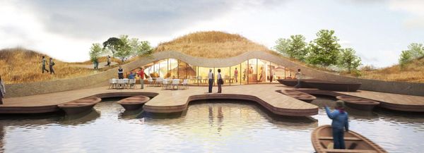 MADAM Architecture | Fishermen’s wharf fading into the landscape