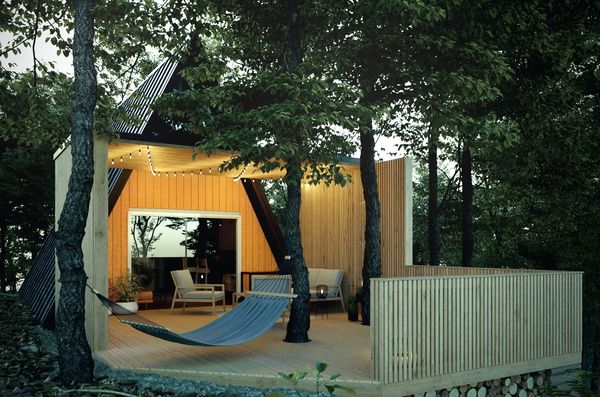 A cozy nook in the middle of the forest | Kabinka