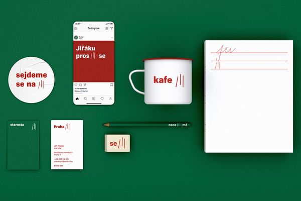 Ilyen is lehet egy városrész arculata | Jakub Vaněk Studio