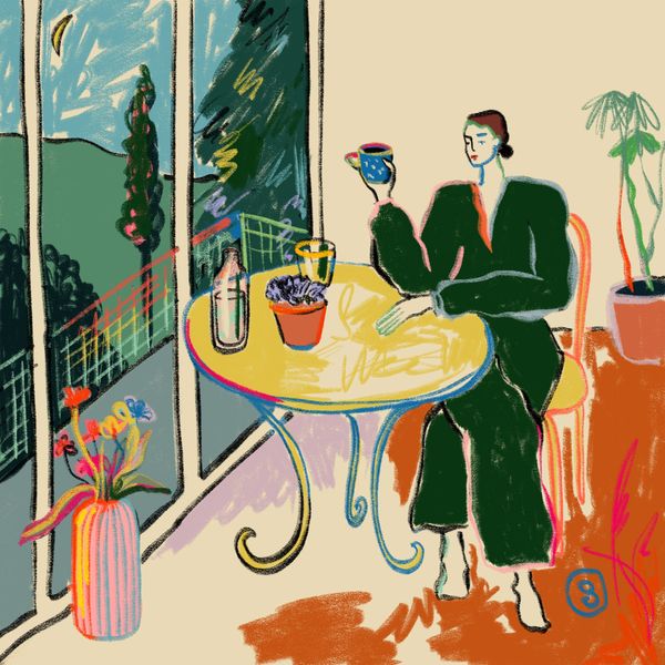 Egy orosz-izraeli-bolgár grafikus Budapesten