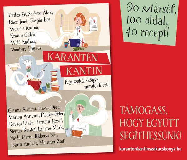 Villámillusztrációk egy digitális szakácskönyvben | Hitka Viki X Karantén Kantin
