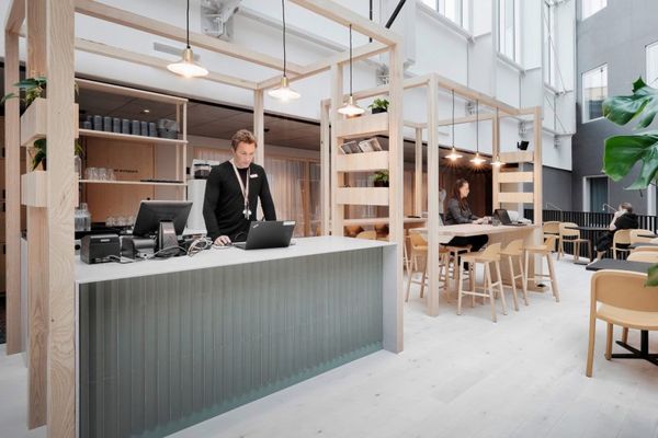 Office by day, bedroom by night