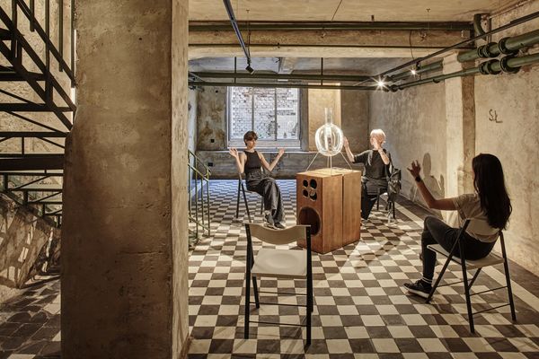 Art center from a garage, where it’s all about the sounds