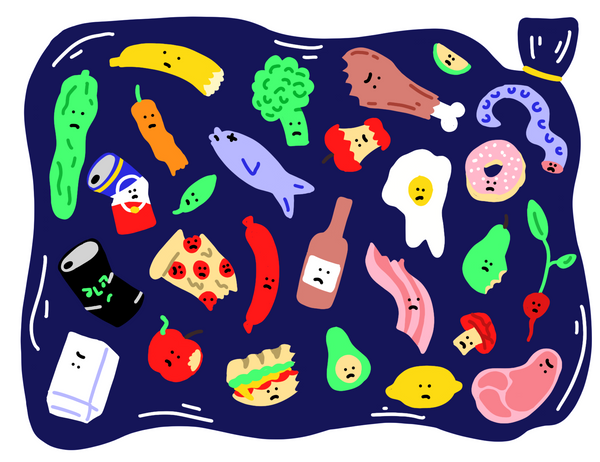 One hundred million tonnes of food end up in the trash instead of on the hungry people’s plates