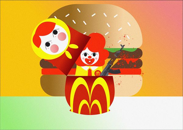 Hamburgerháború orosz és ukrán fronton