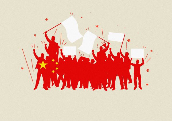 Protests in China not seen in decades