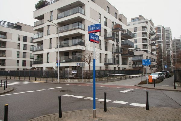 Streets named after Tolkien and Gandalf in Warsaw