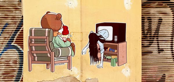 Cartoon characters loose on the streets | 0036MARK and street art