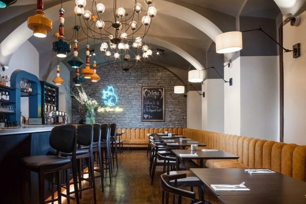 Bistro, bar, and theater: The Fitzgerald in Prague