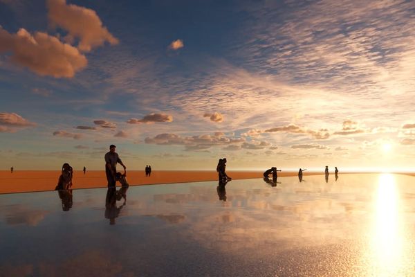 Ólafur Elíasson plans a large-scale installation for the English coast