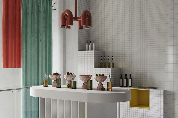 Like a culinary exhibition