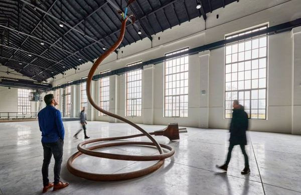 Abandoned power plant in Czechia transformed into art center