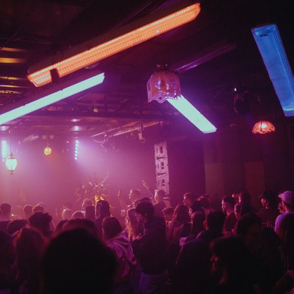 DJ set in the basalt mine of Zalahaláp