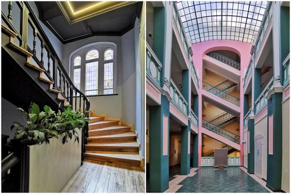 The magic of Poznań staircases