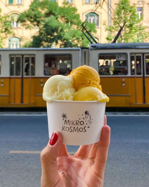 Interstellar ice cream adventure—Mikrokosmos by Füge